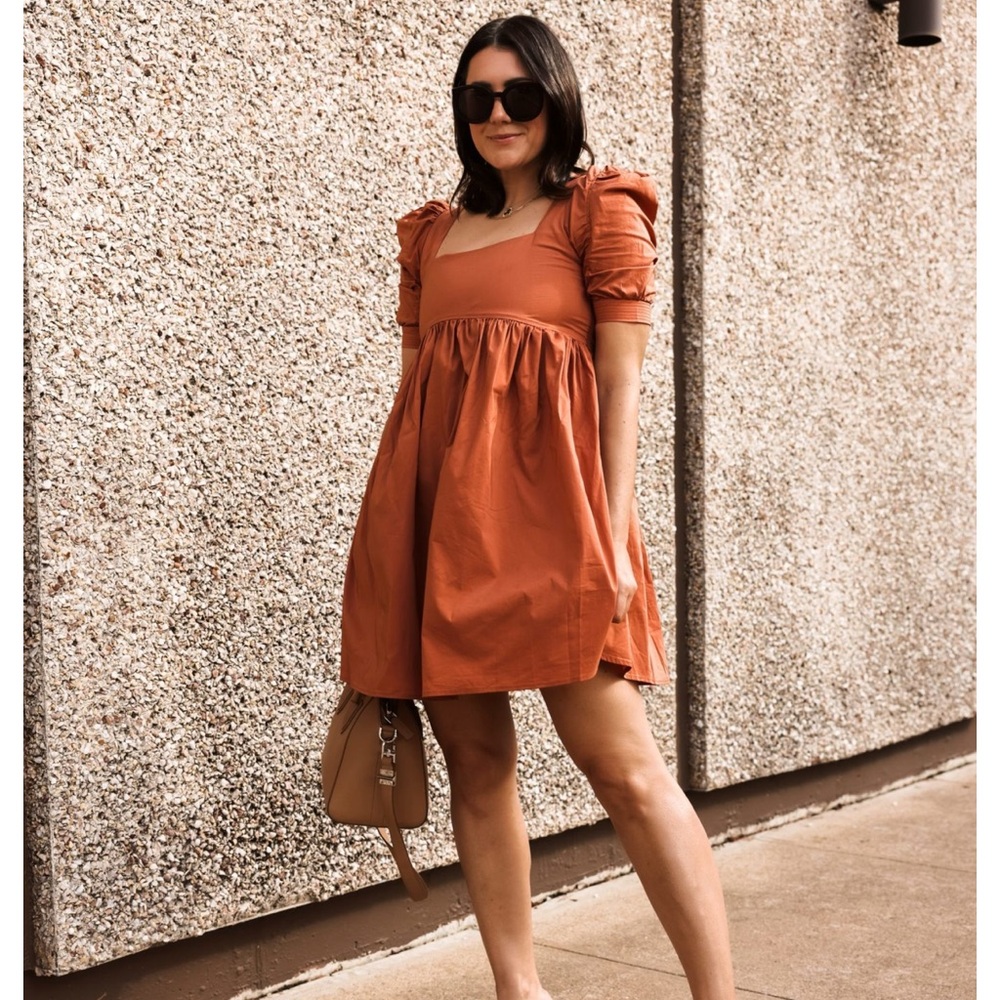 En Saison Baby Doll Mini Dress